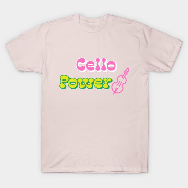 Cello Power T-Shirt by CSM Merch